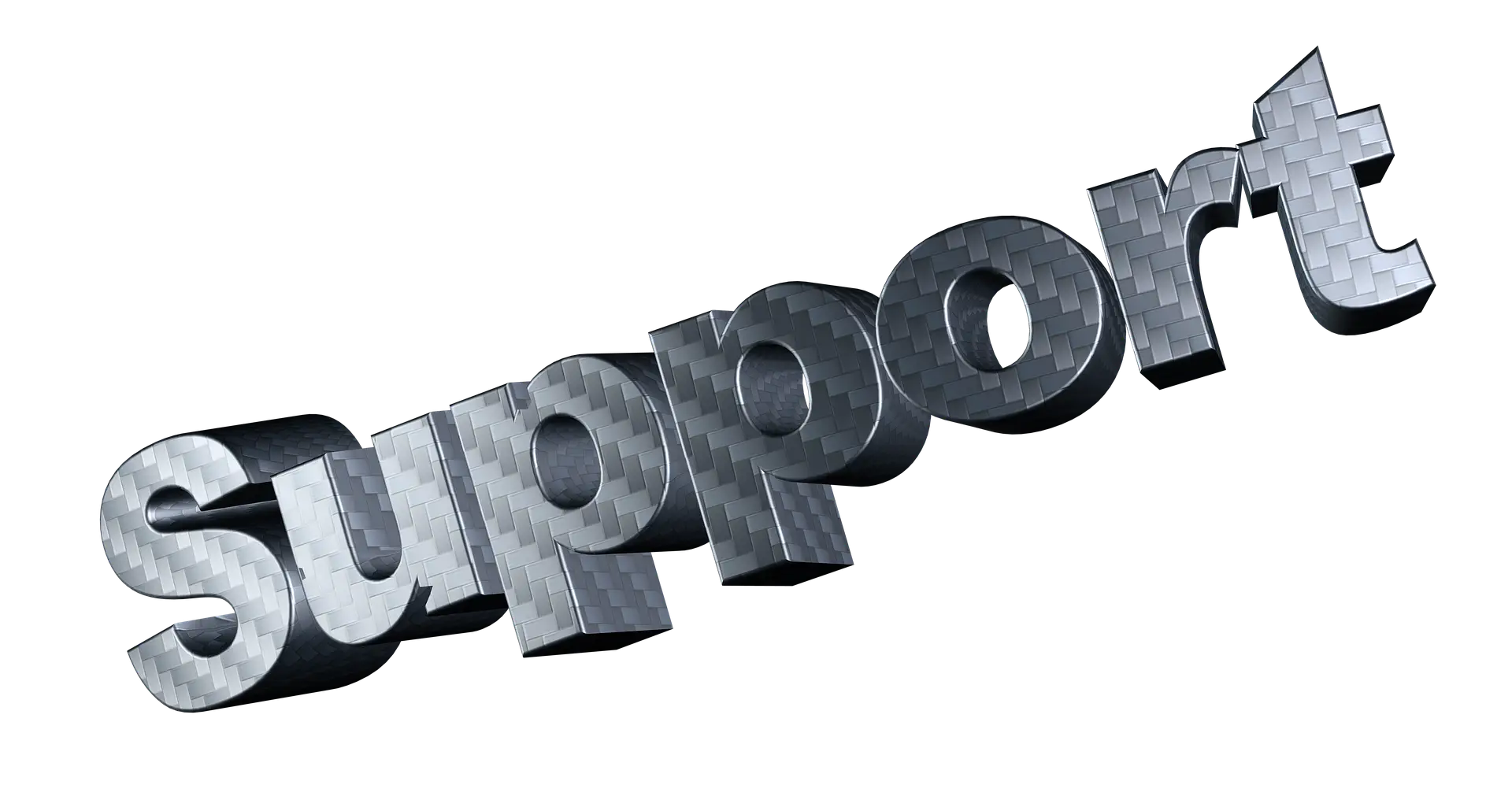 3D Support Text