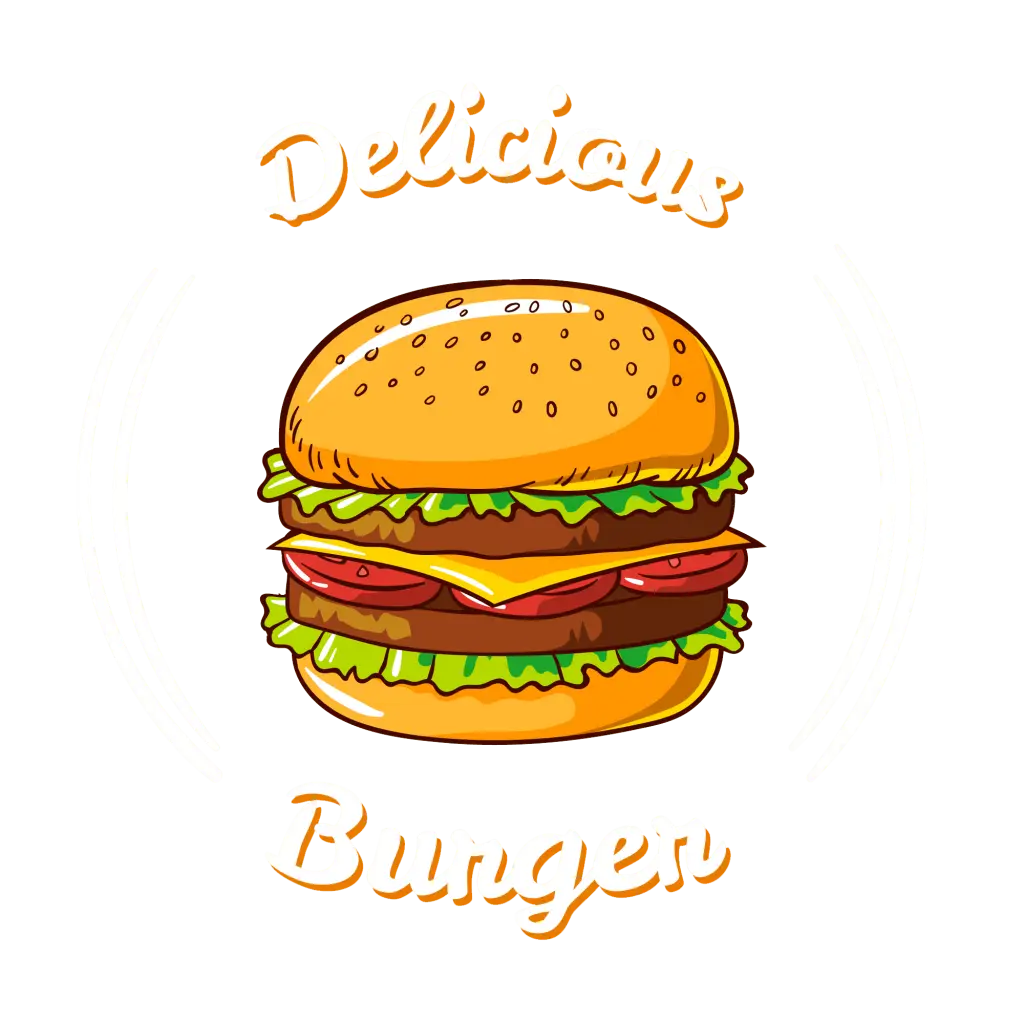 Delicious Burger Illustration
