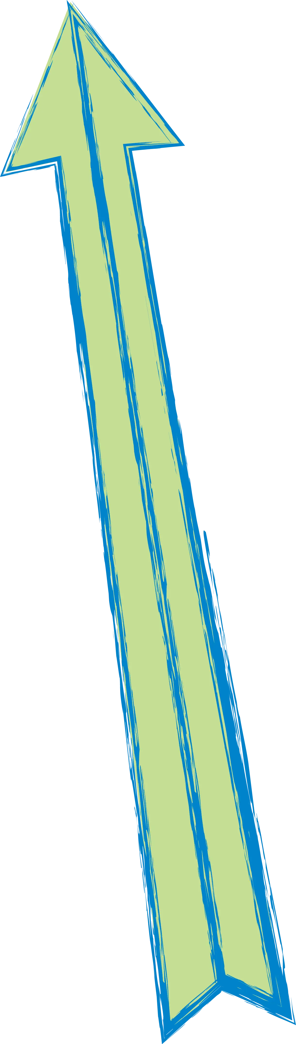 Upward Arrow Sketch