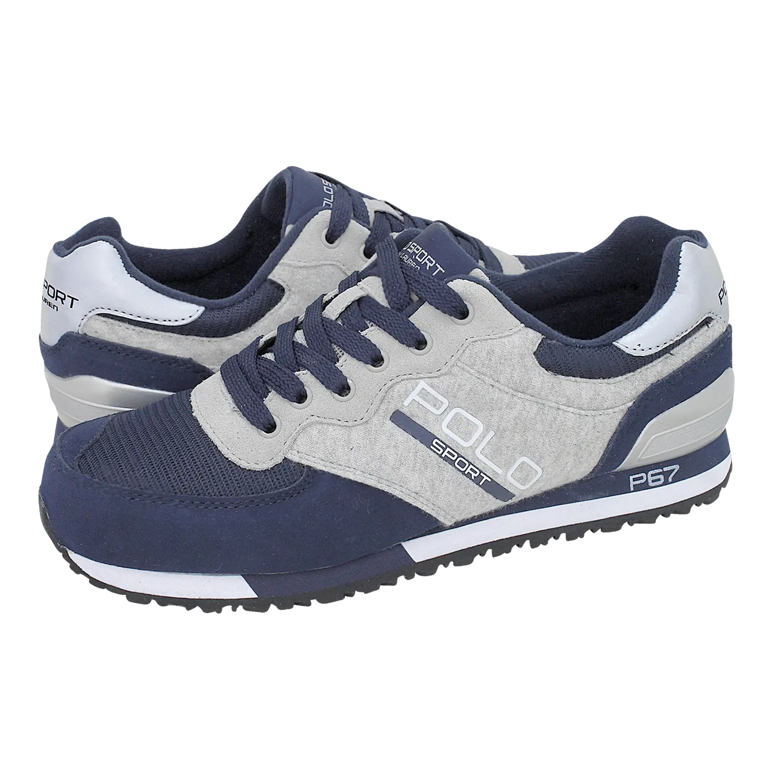 Blue and White Sneakers for Sport and Casual Wear