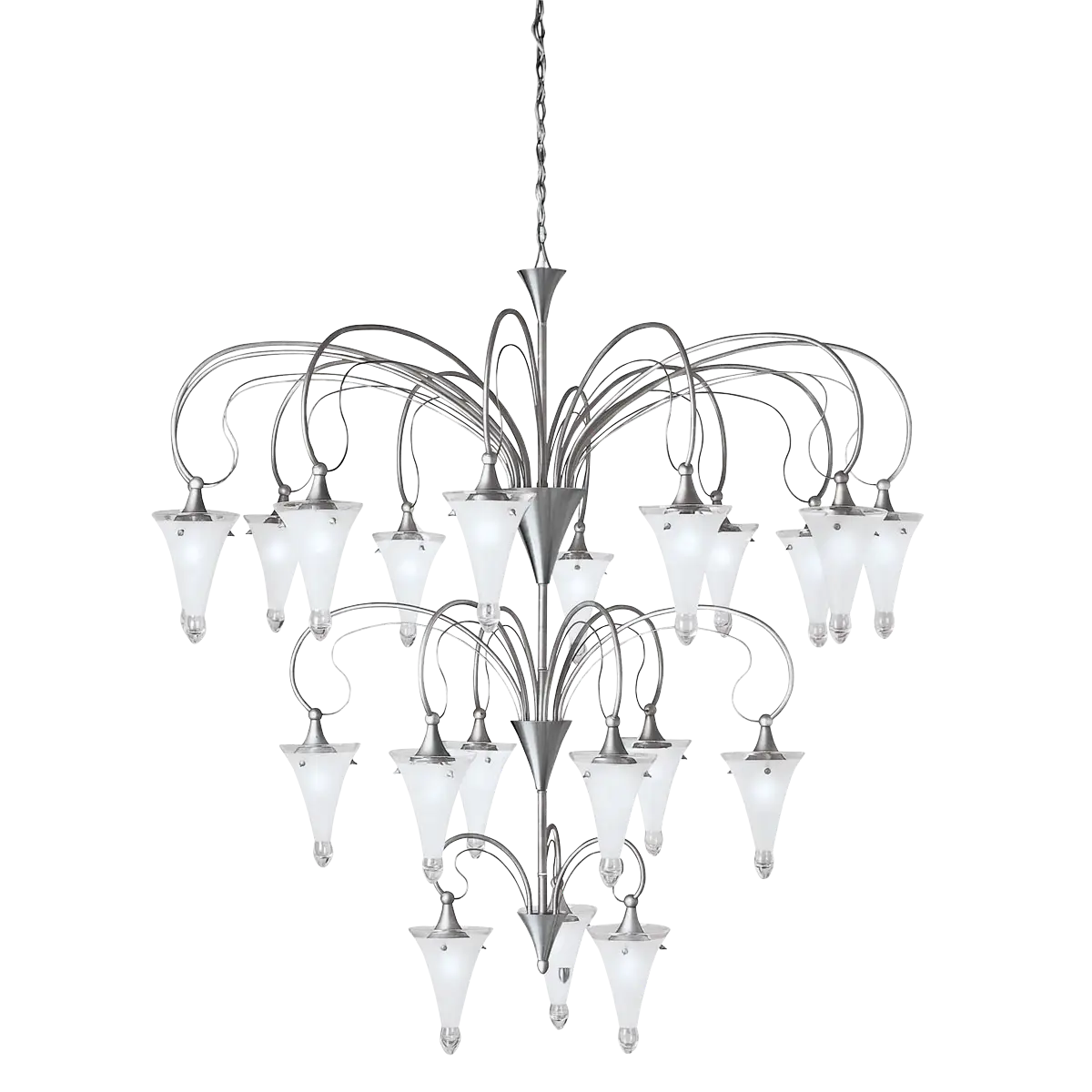 Elegant Glass Chandelier Design