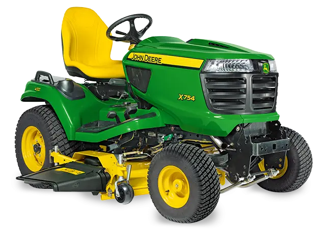 John Deere Green and Yellow Lawn Tractor