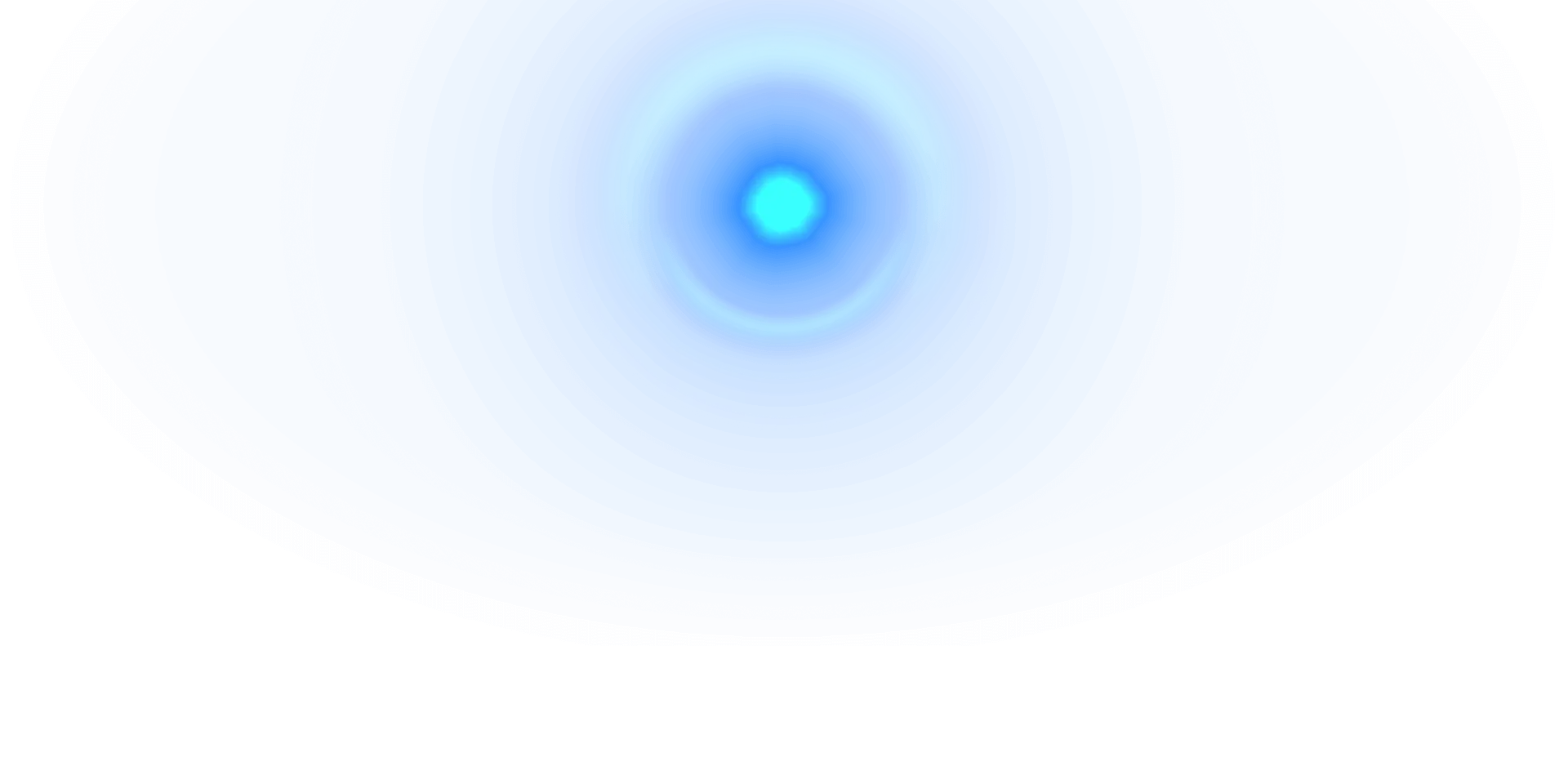 Blue Glowing Light Effect