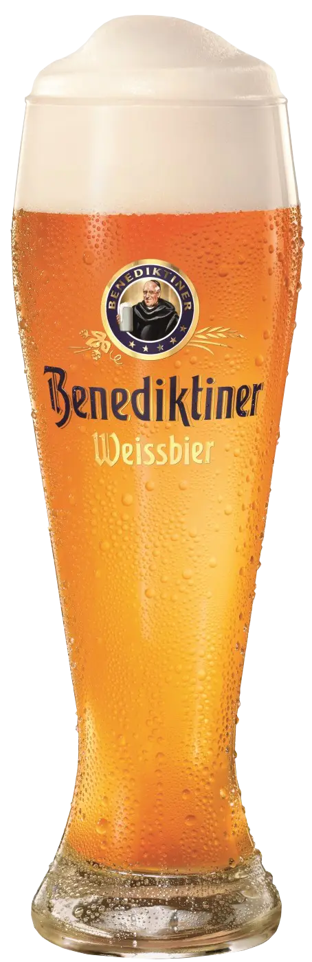 Benediktiner Weissbier Beer Glass