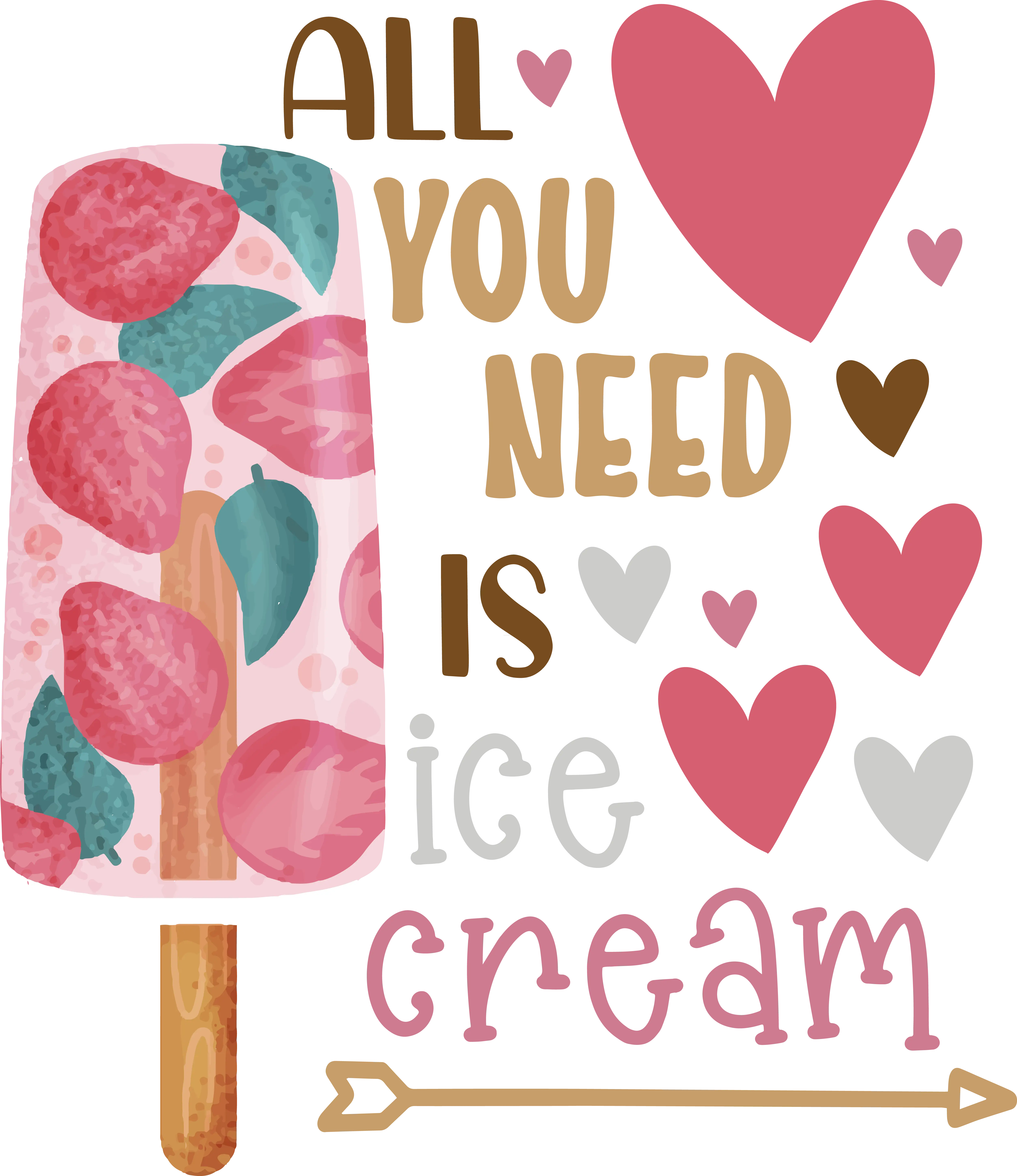 Fruit Ice Cream Bar Art