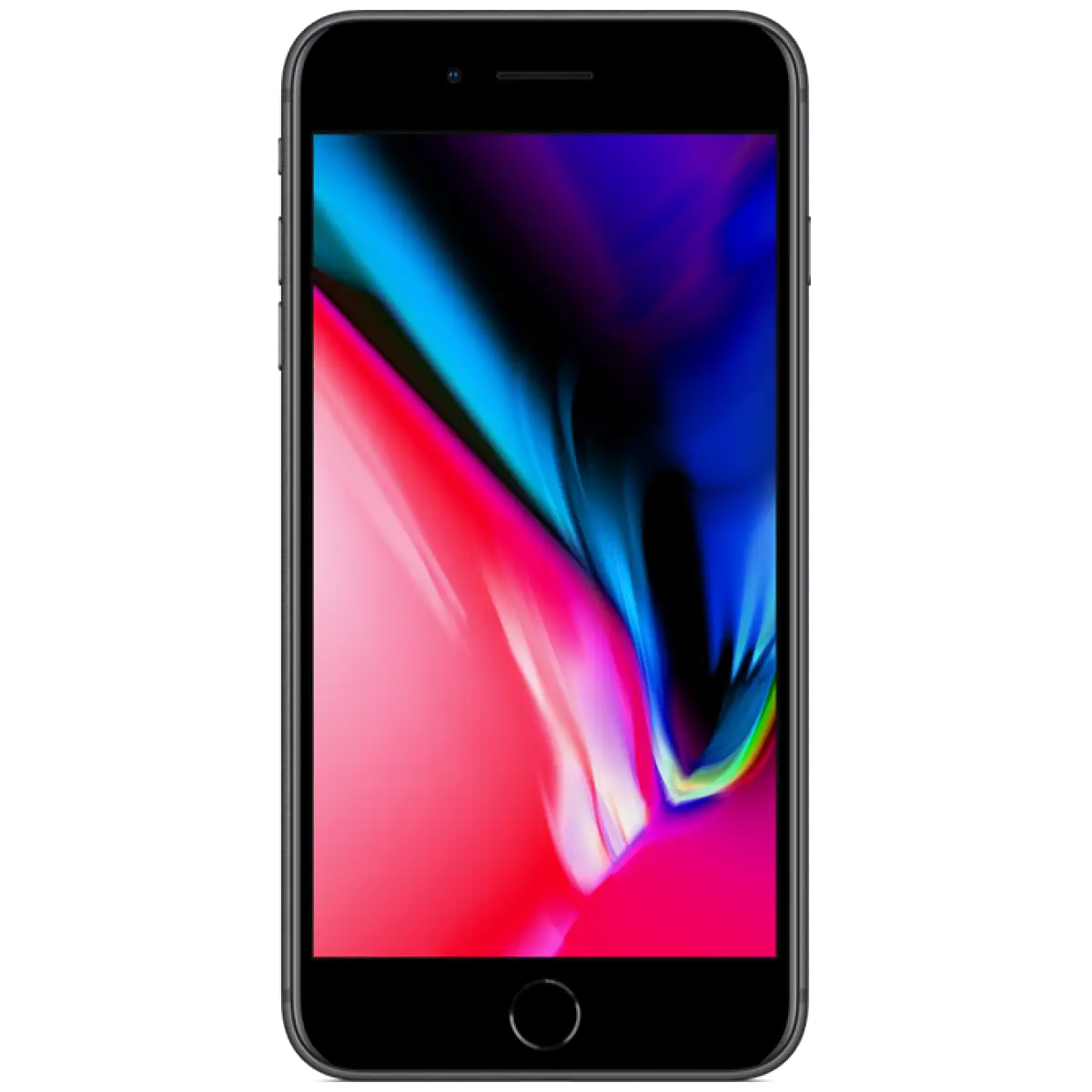 Modern Black Smartphone with Vibrant Display