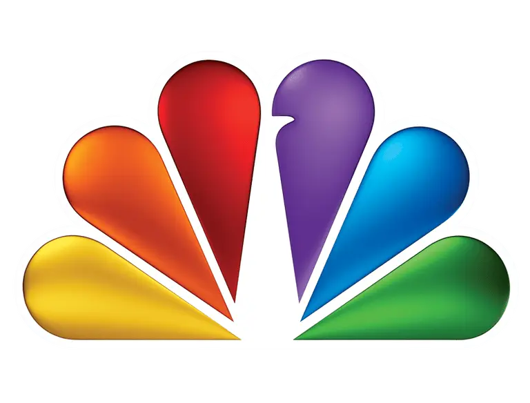 Colorful NBC Peacock Logo