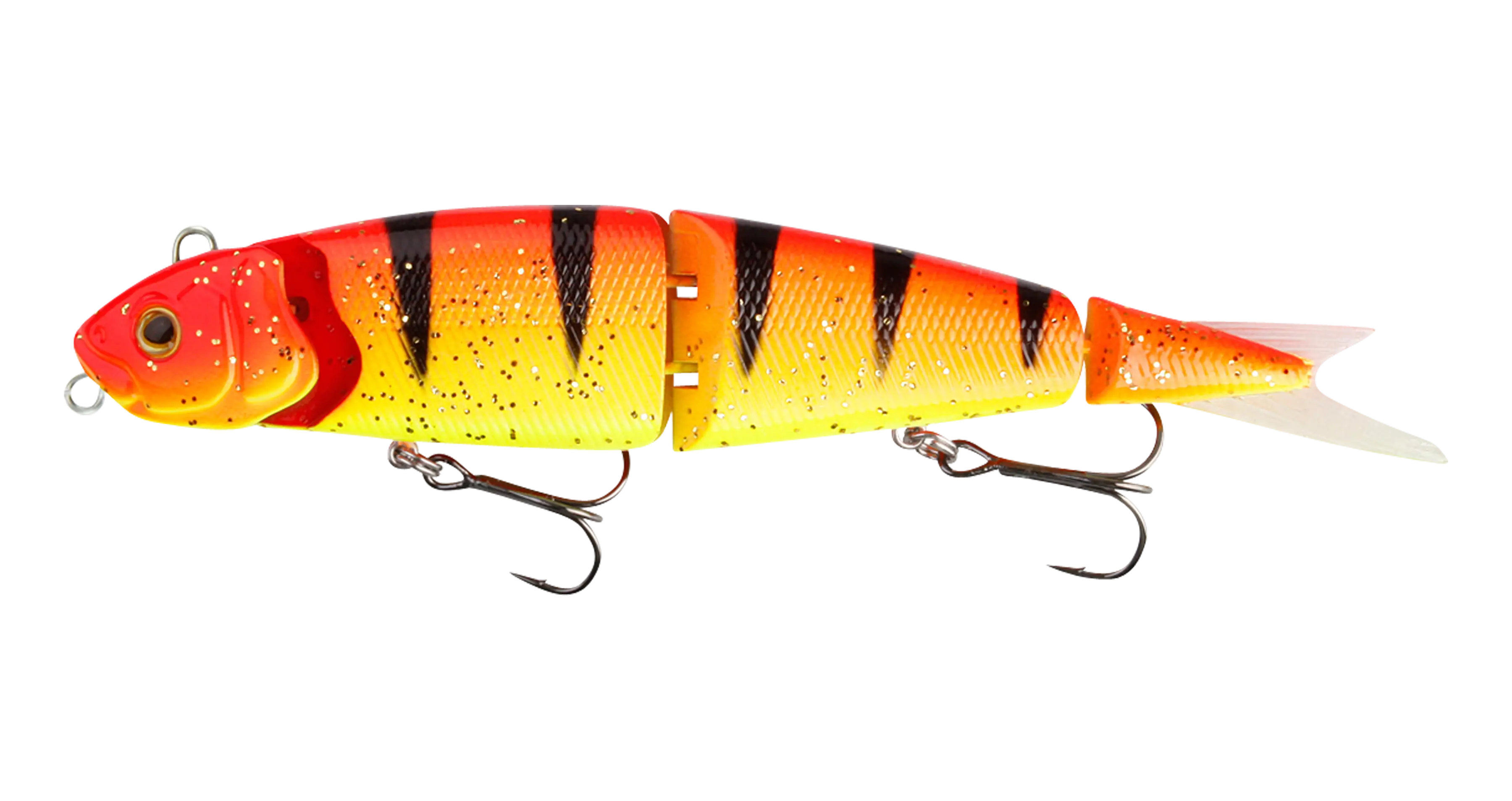 Bright Orange Fishing Lure Illustration