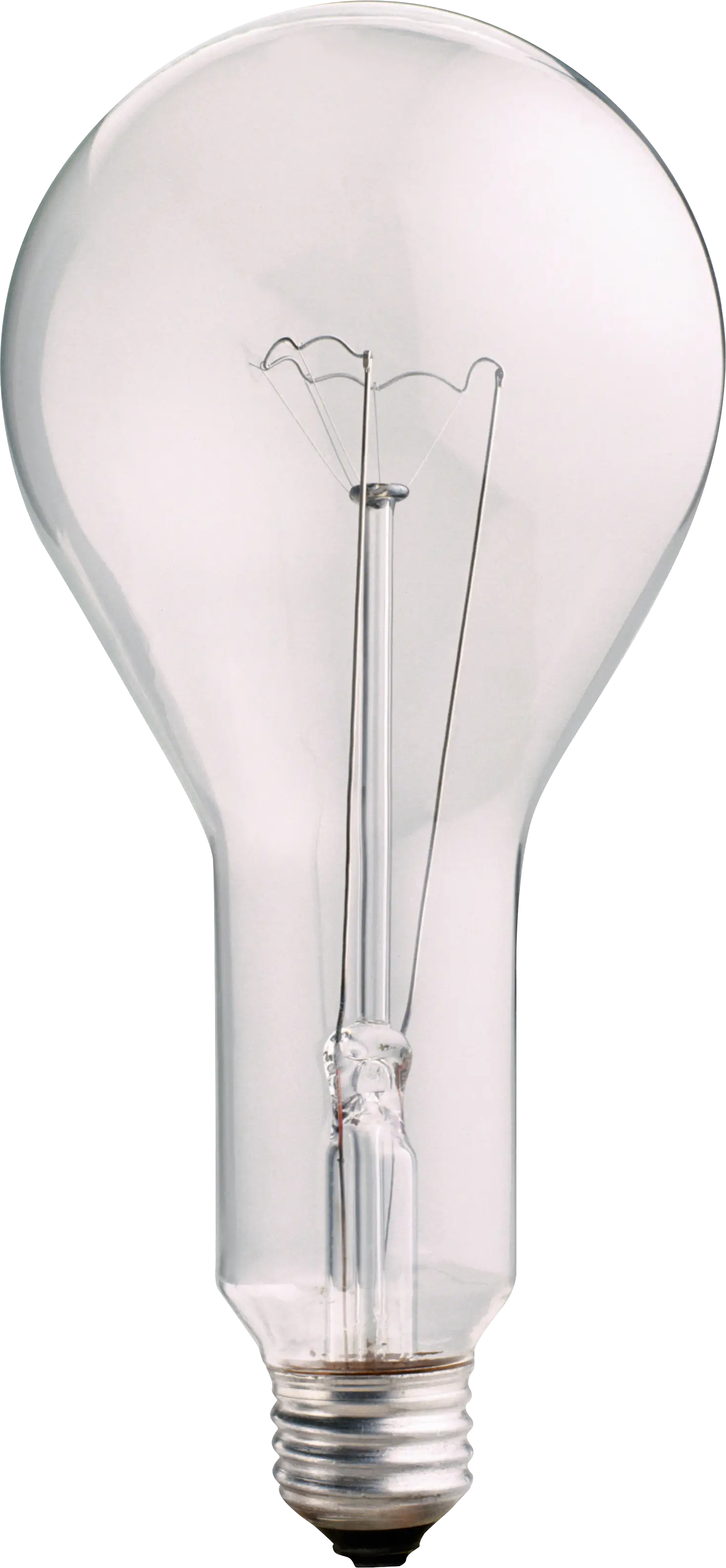 Transparent Glass Light Bulb