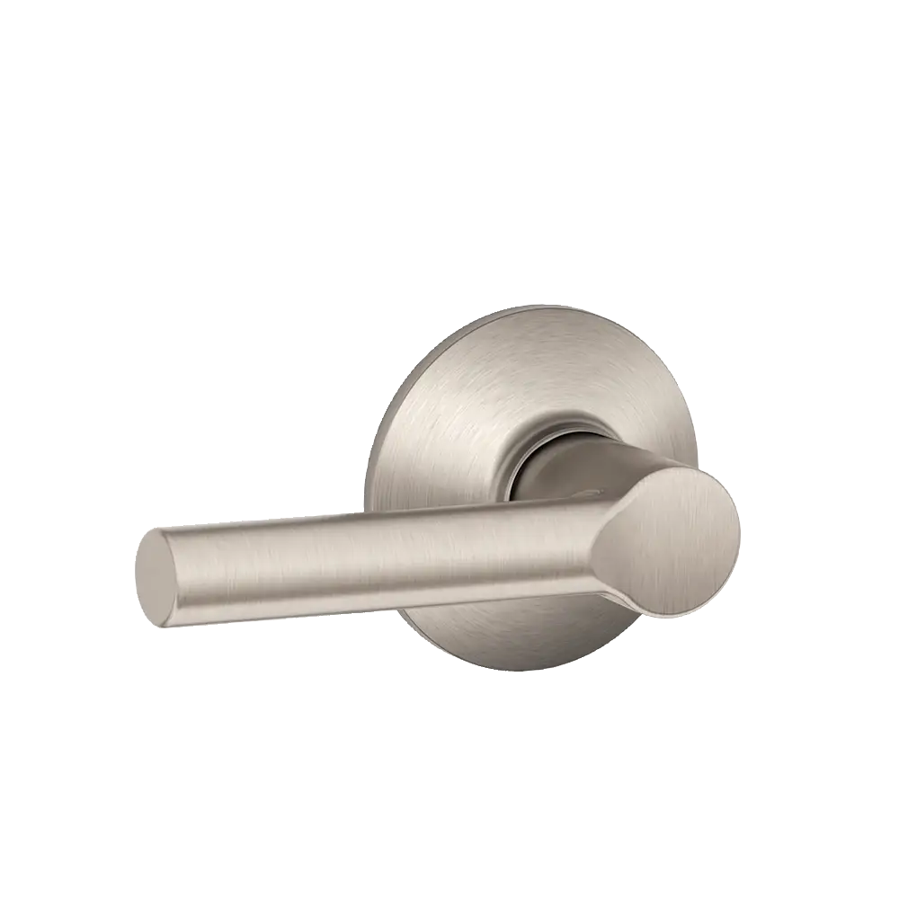 Minimalist Metallic Door Handle Design