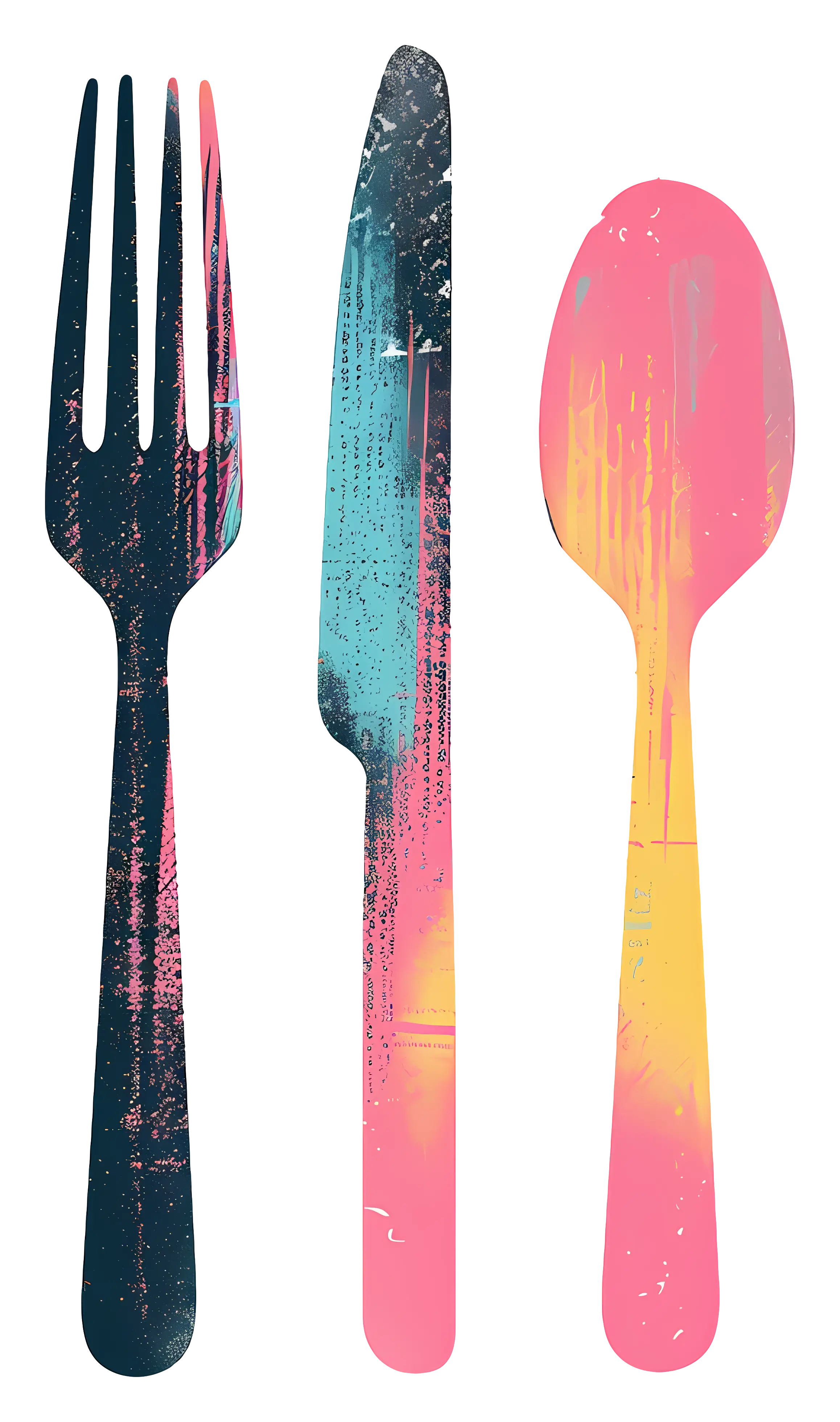 Colorful Cutlery Set