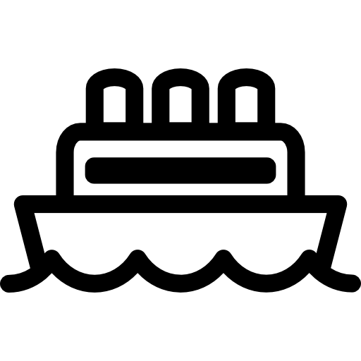 Ship Line Icon