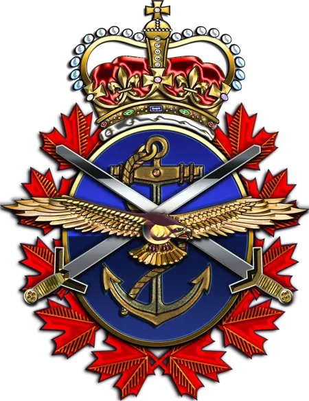 Military Insignia with Crown and Anchors