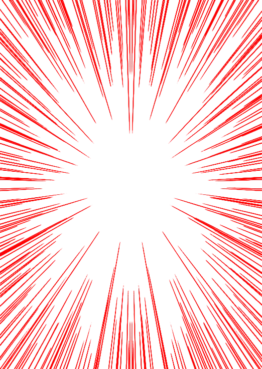 Dynamic Red Speed Lines Effect