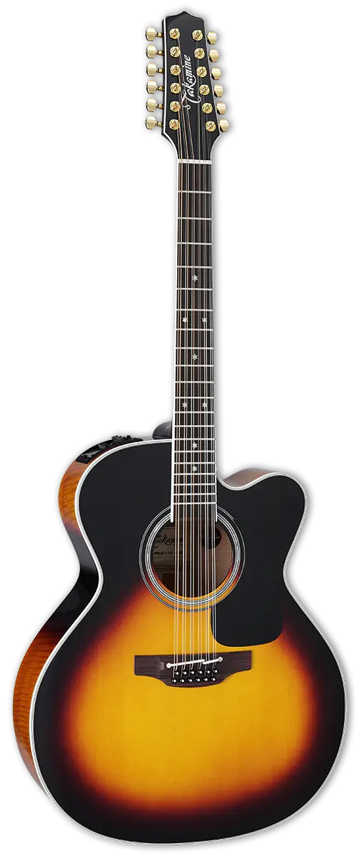 Sunburst Acoustic Guitar