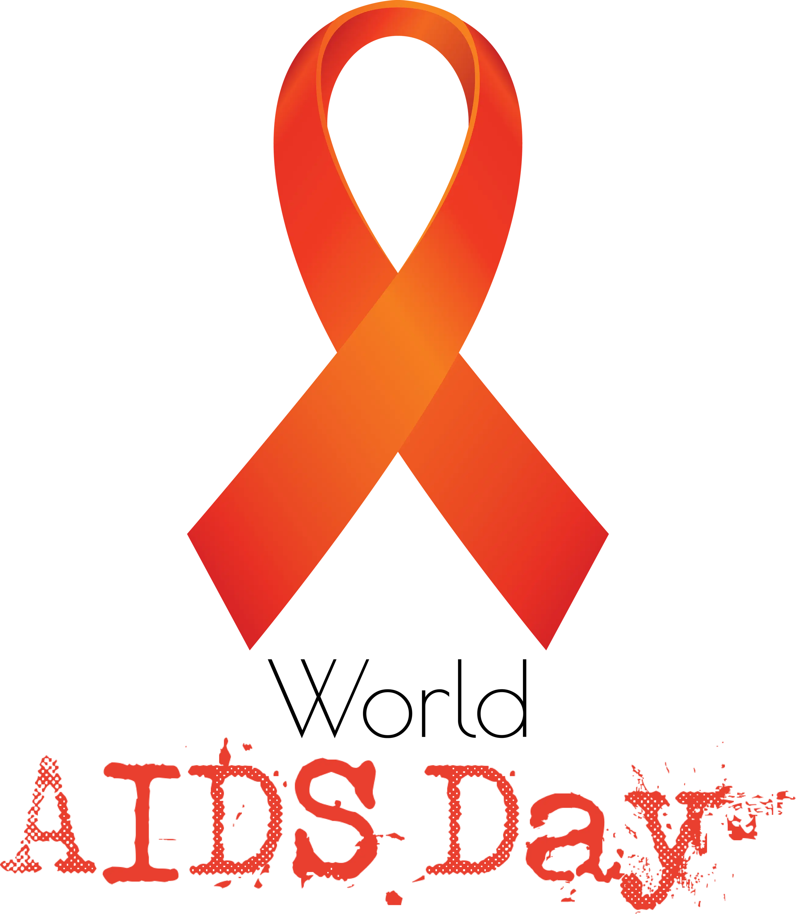Red Ribbon Symbol for World AIDS Day