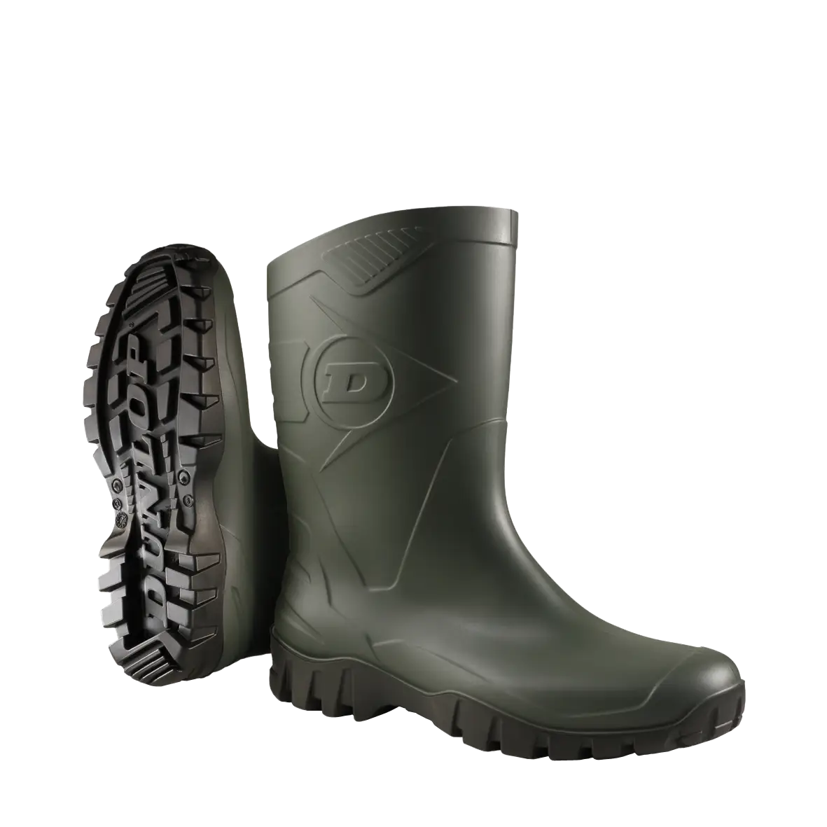 Durable Green Rubber Boots