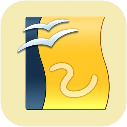 OpenOffice Icon with Birds