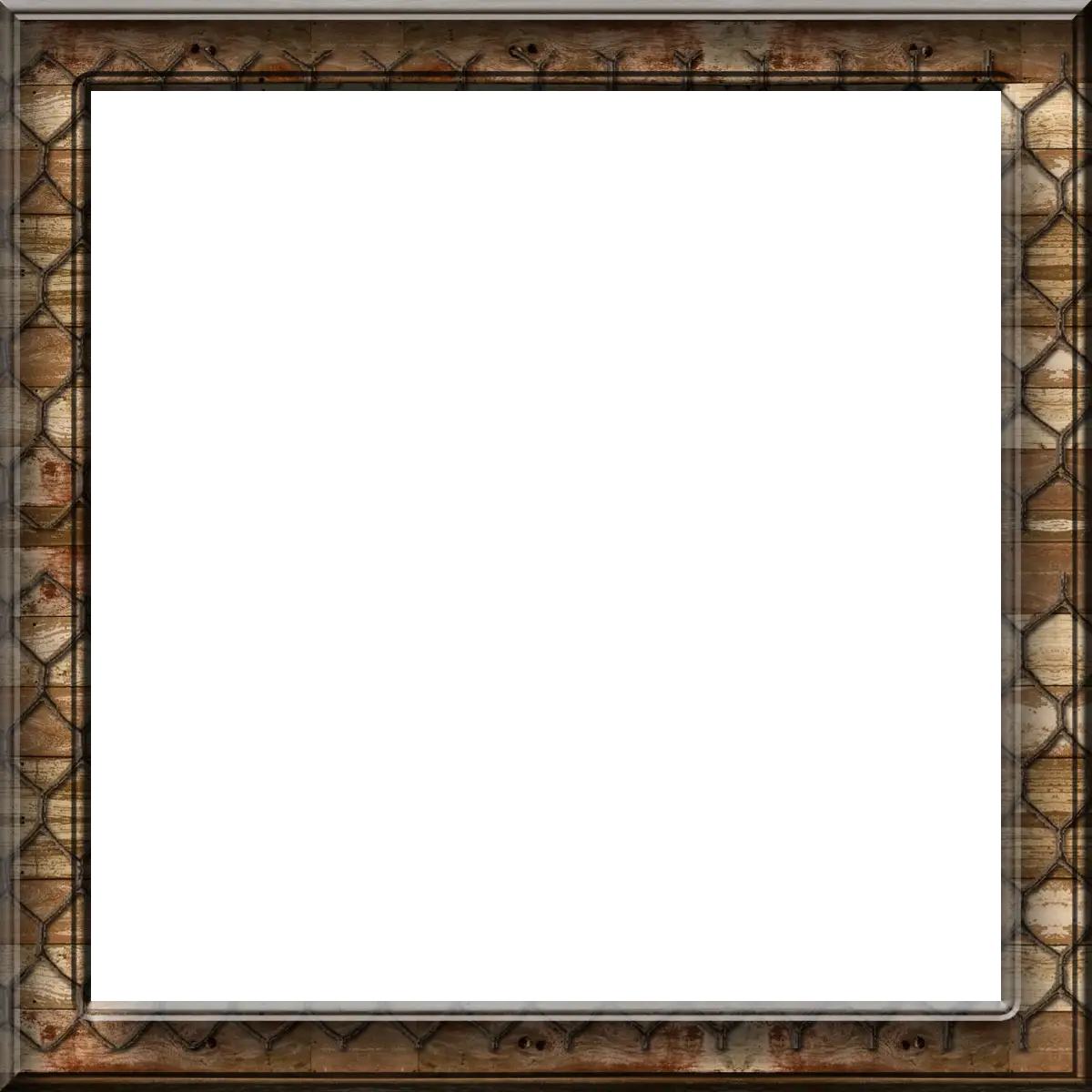 Rustic Wooden Frame