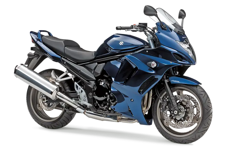 Blue Sport Motorcycle Design