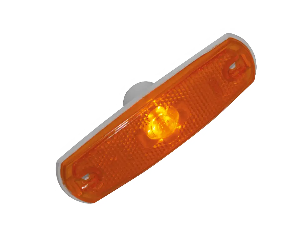 Orange Reflector Light for Bicycle Safety