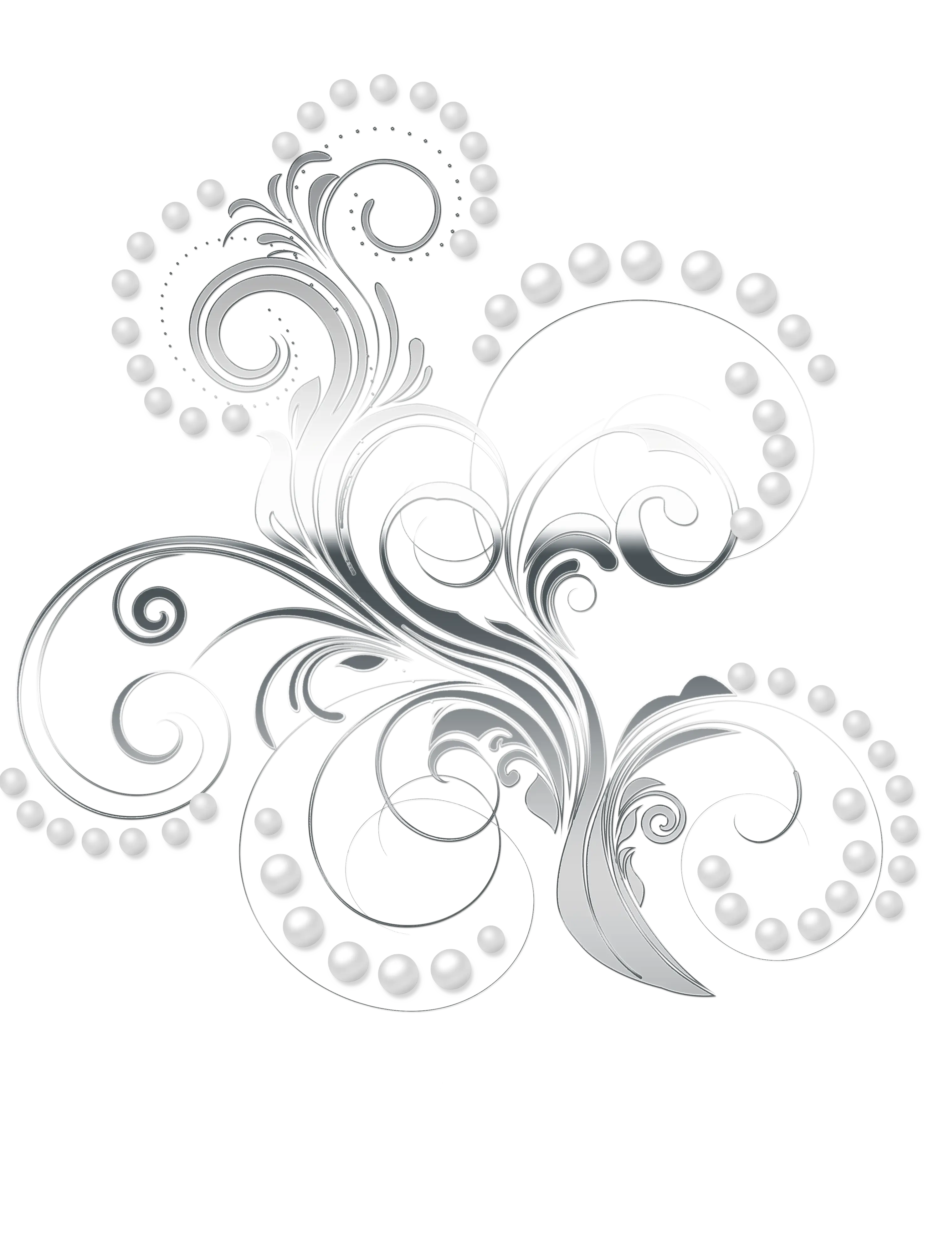 Elegant Floral Swirl Design
