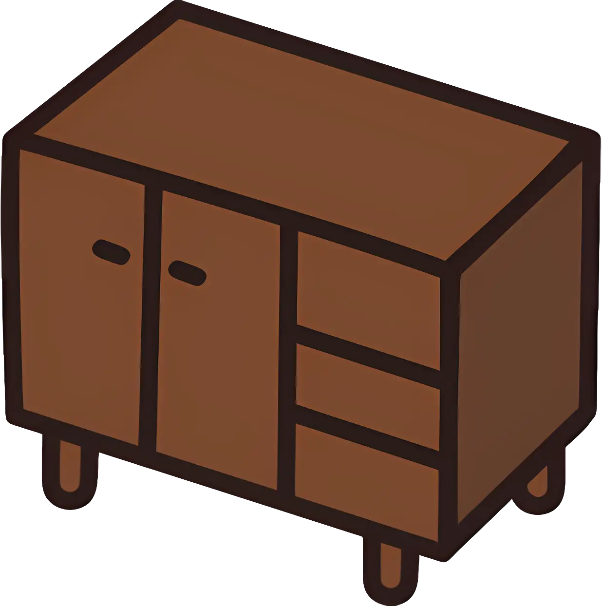 Simple Wooden Cabinet