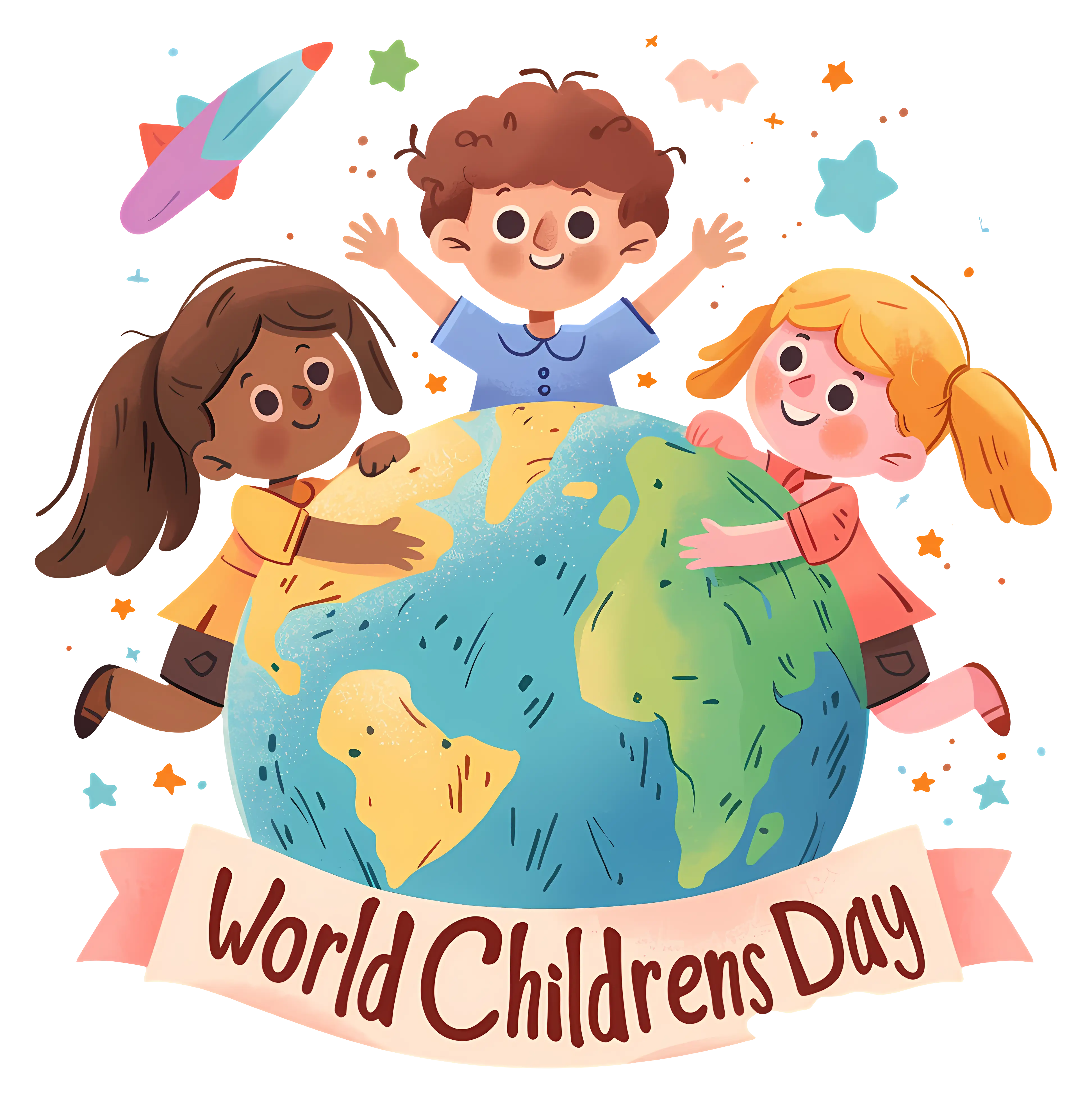 World Children&#039;s Day Illustration