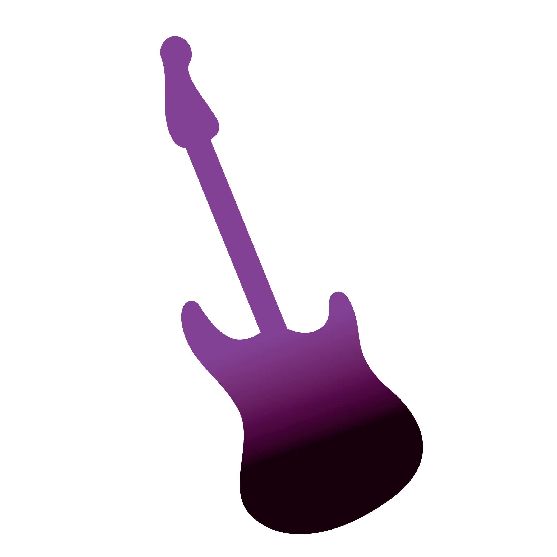 Purple Electric Guitar