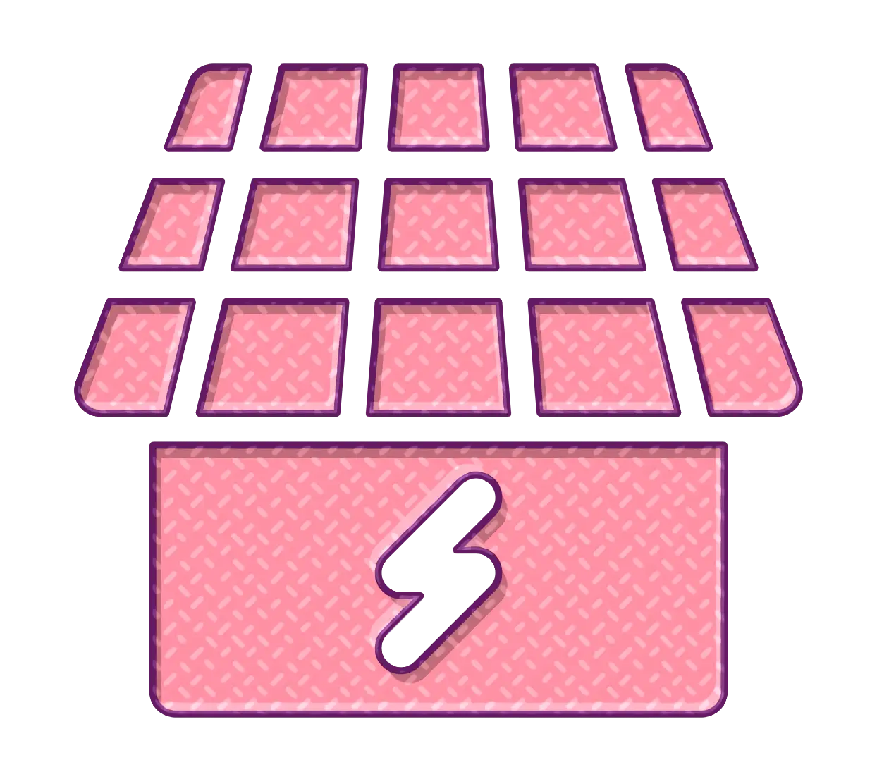 Solar Panel Generating Electricity