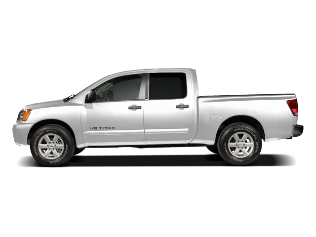 Modern White Pickup Truck