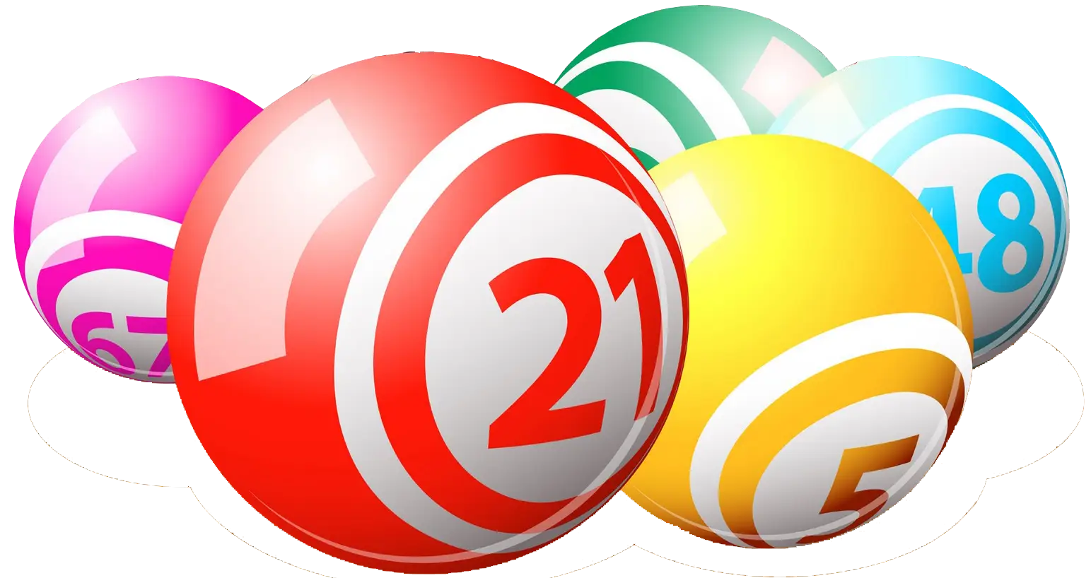 Colorful Bingo Balls