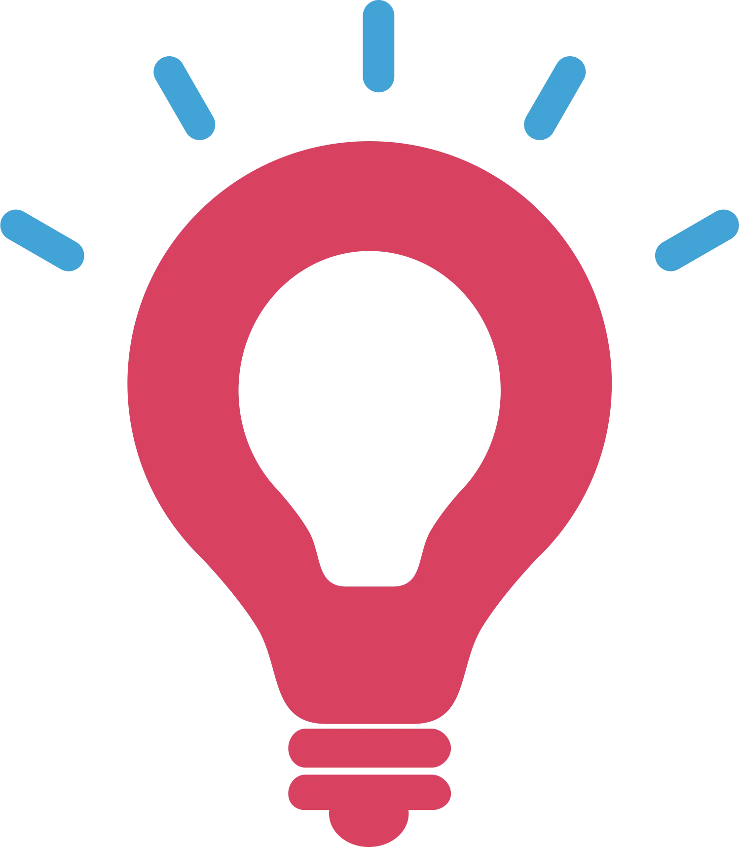 Light Bulb Icon for Ideas and Innovation