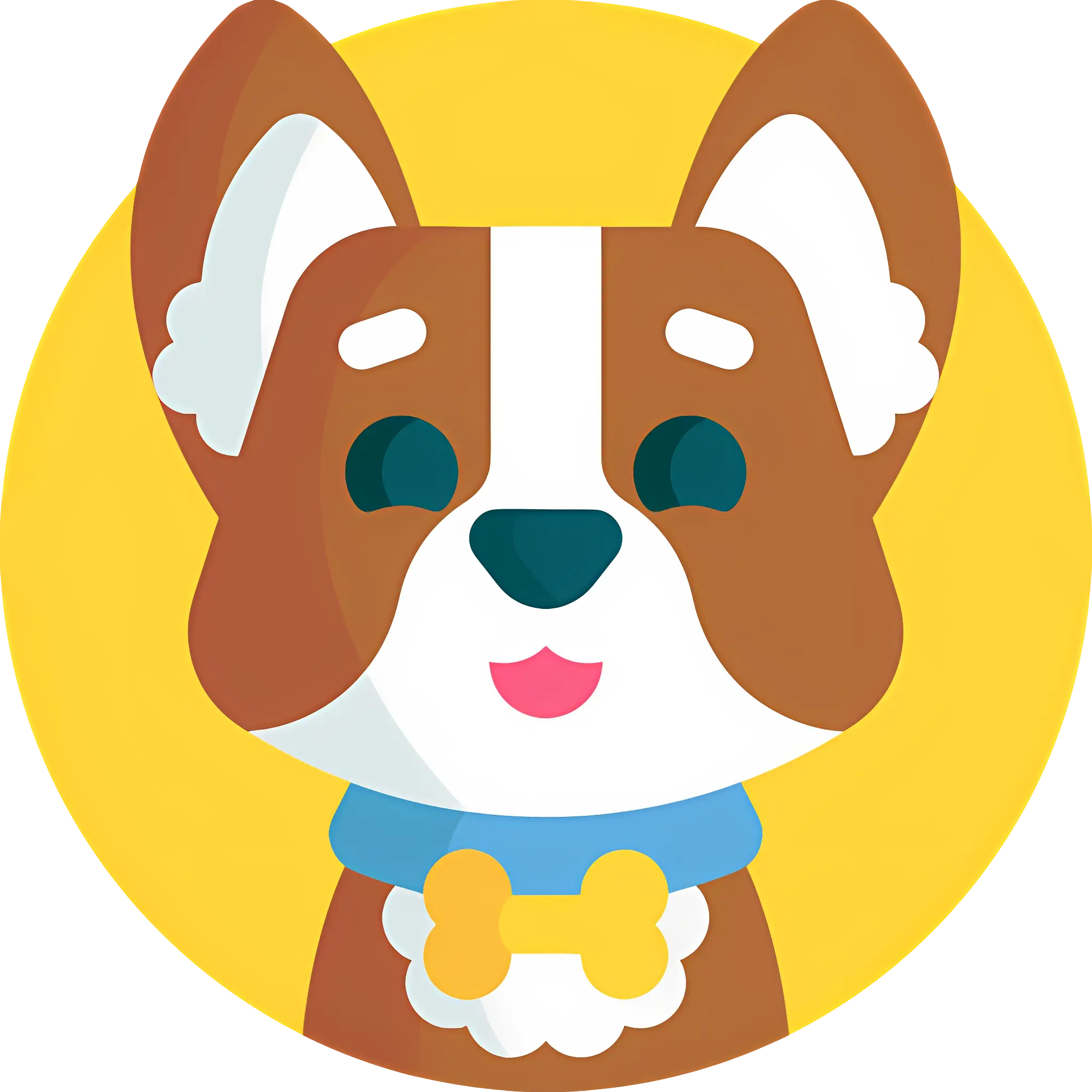 Cute Dog Illustration