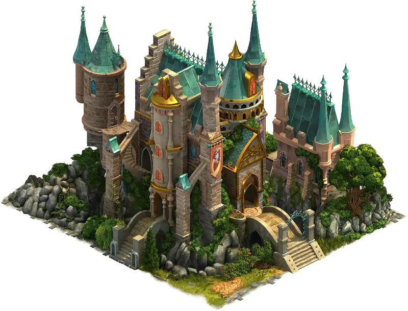Whimsical Fantasy Castle