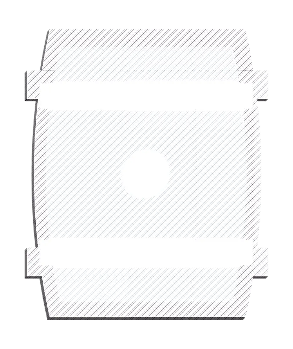 White Barrel for Storage