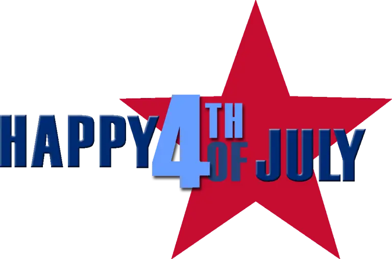 4th of July Celebration Star Design
