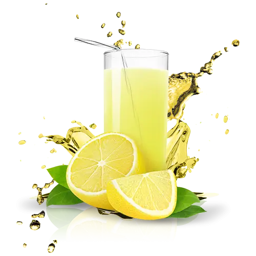 Refreshing Lemon Juice and Citrus Slices