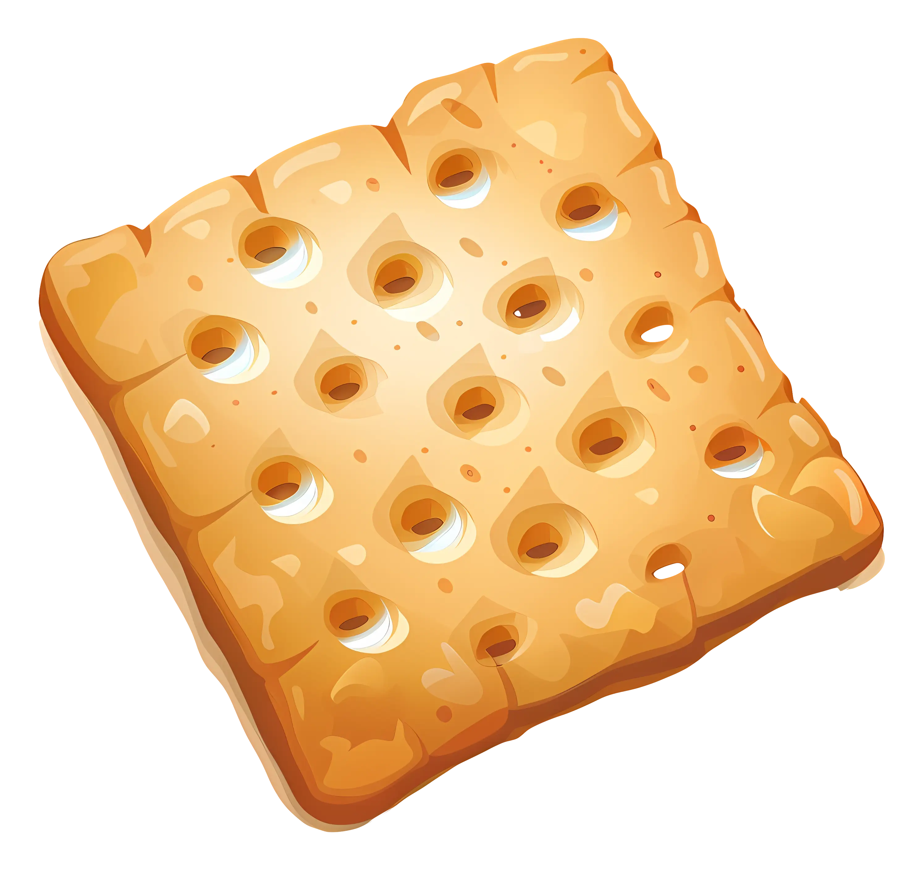 Golden Square Cracker