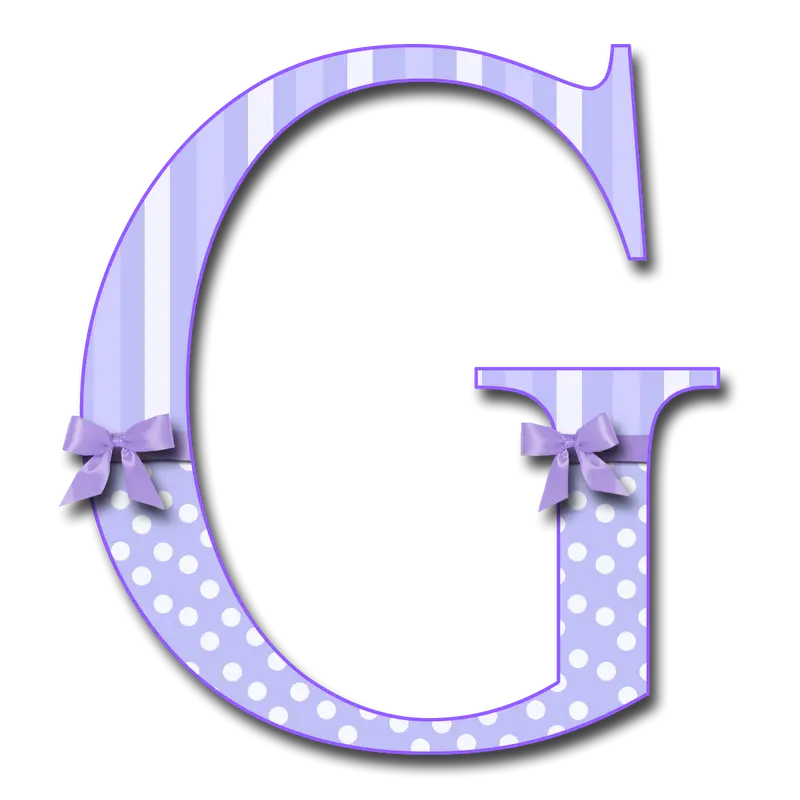 Decorative Letter G