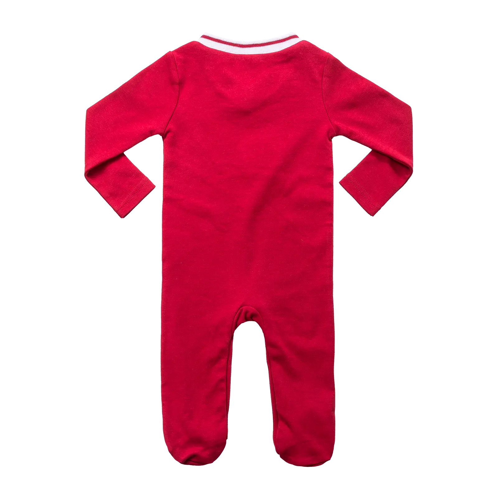 Red Baby Onesie with Long Sleeves