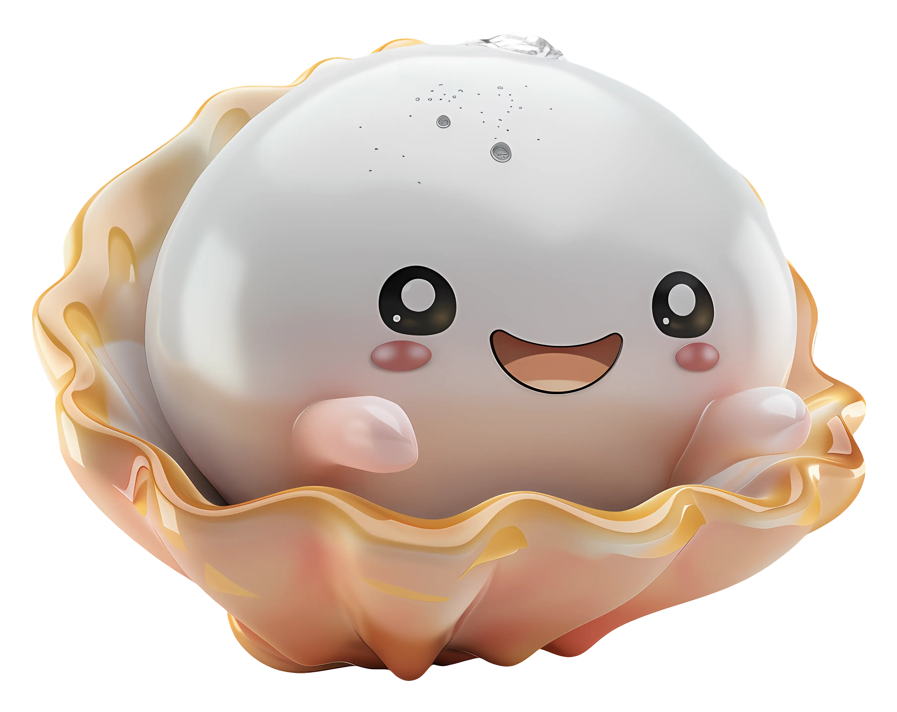 Cute Dumpling Character