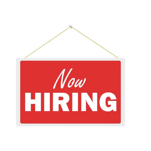 Now Hiring Sign