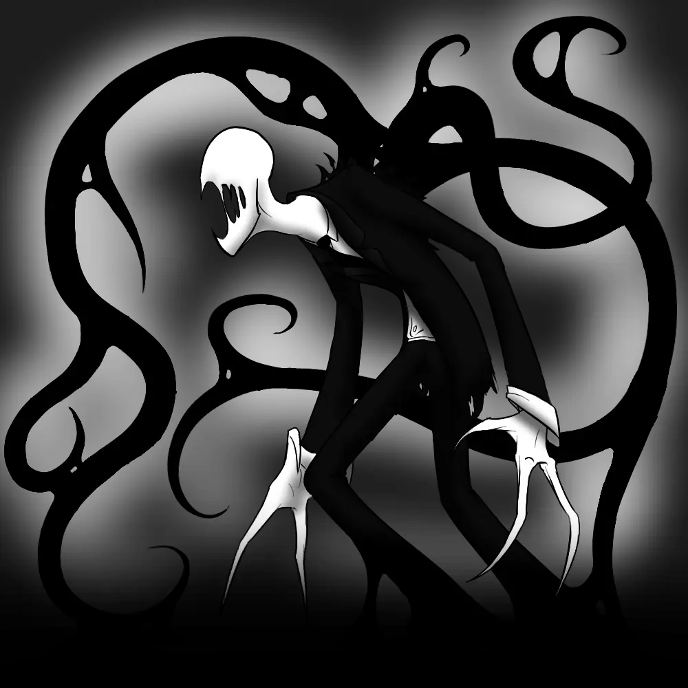 Creepy Slender Man