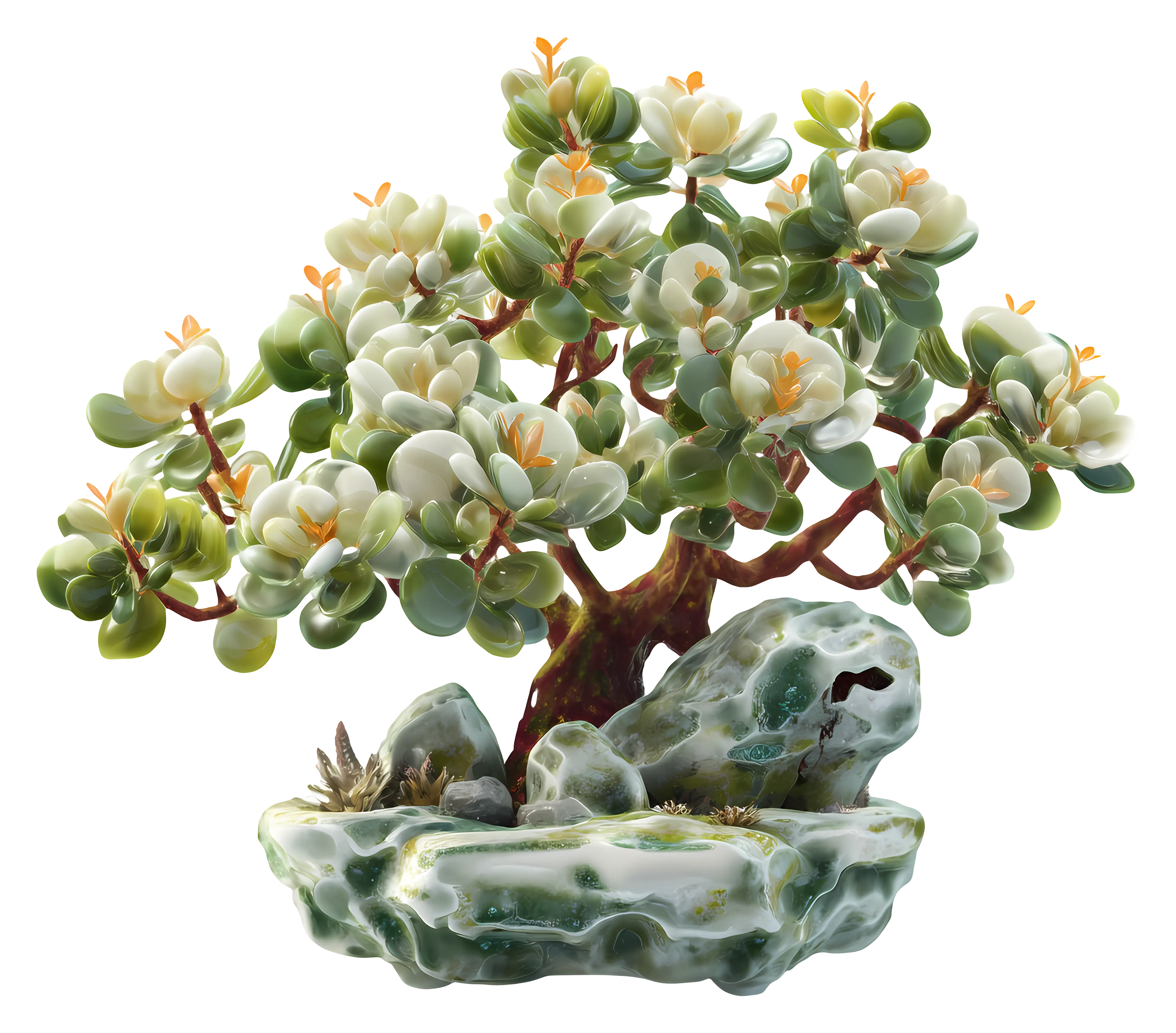 Bonsai Tree in Artistic Pot