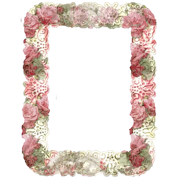 Floral Decorative Frame Design