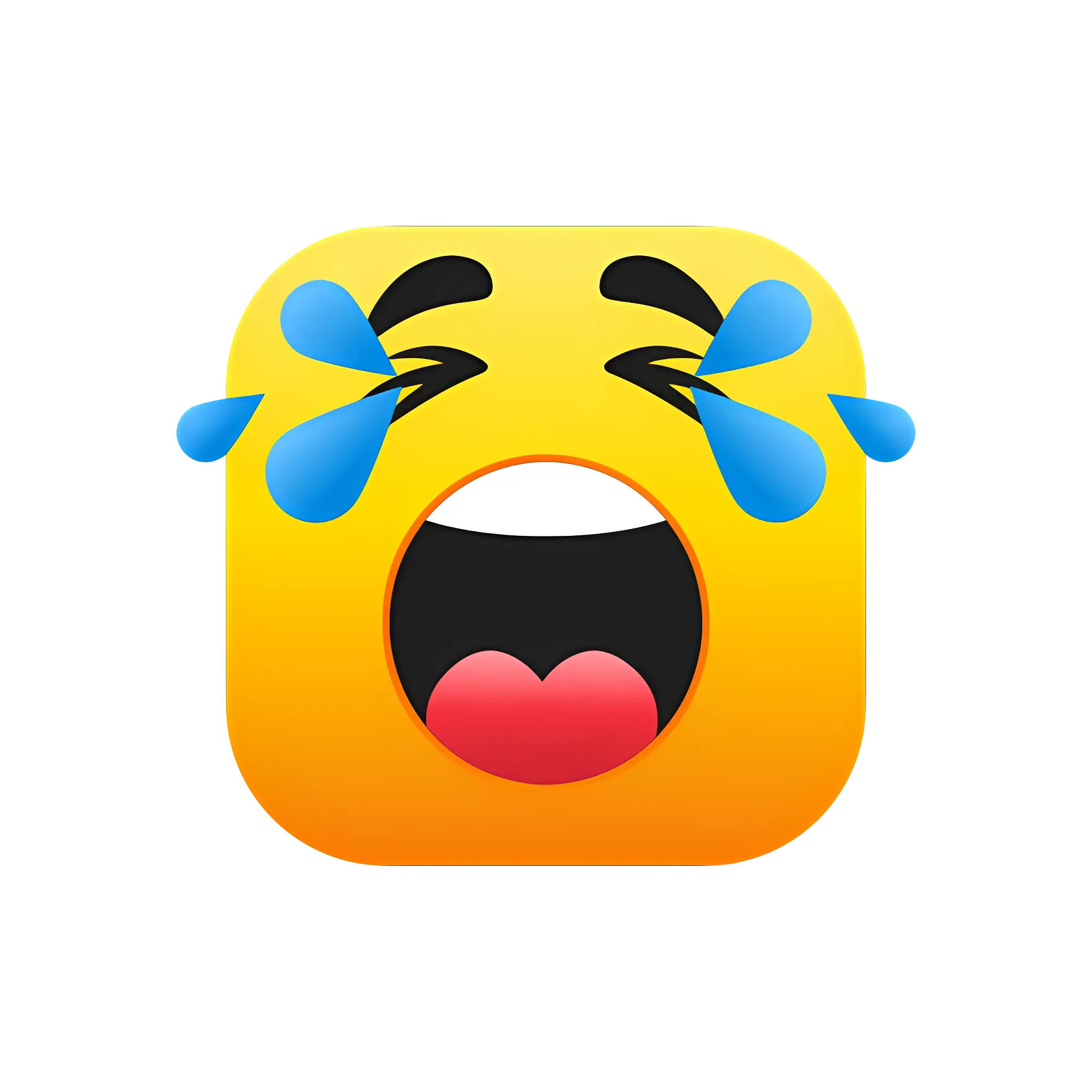 Laughing Emoji with Tears of Joy