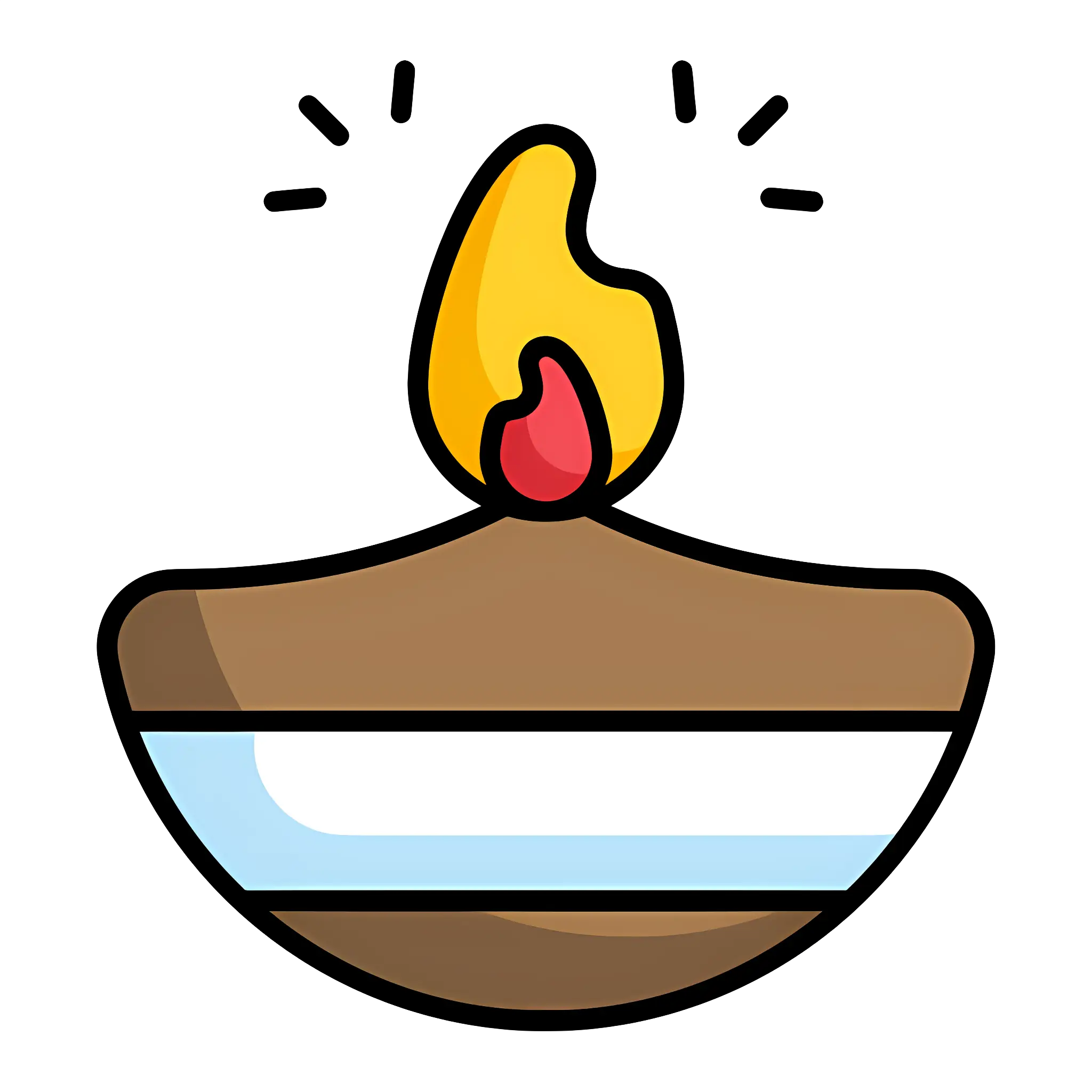 Oil Lamp Icon