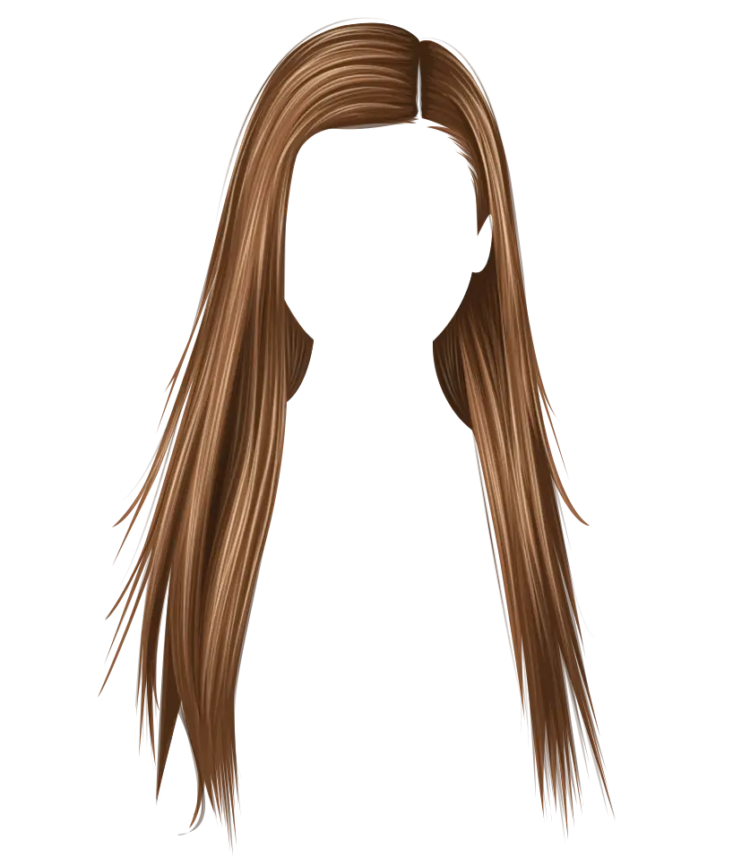 Long Straight Brown Hair