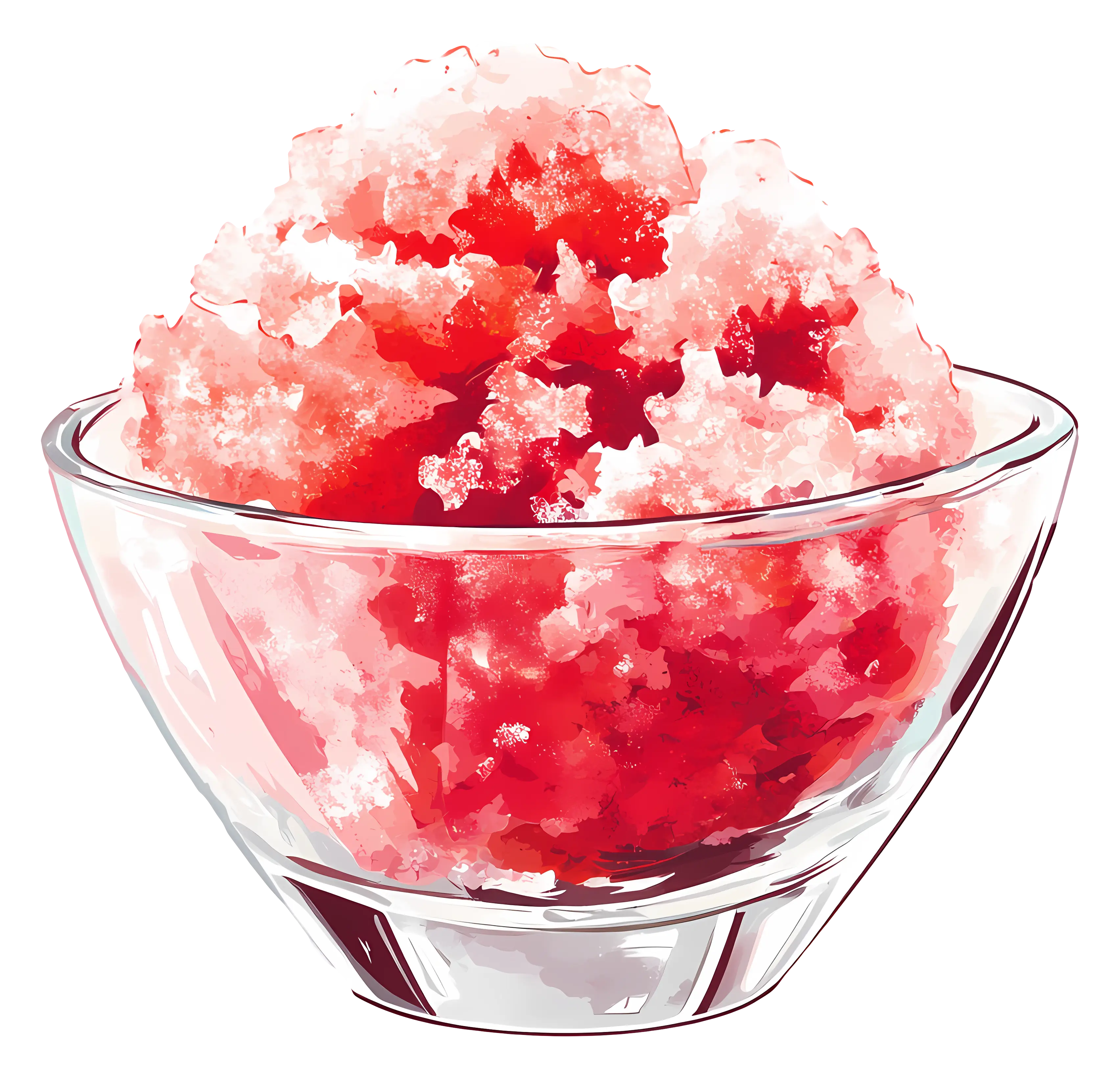 Refreshing Shaved Ice Dessert